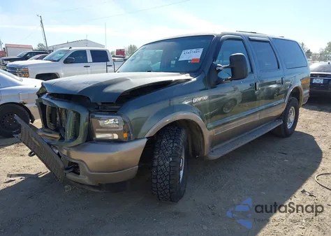 2003 Ford Excursion Eddie Bauer z USA, uszkodzony, nr VIN 1FMNU44F03EB12395